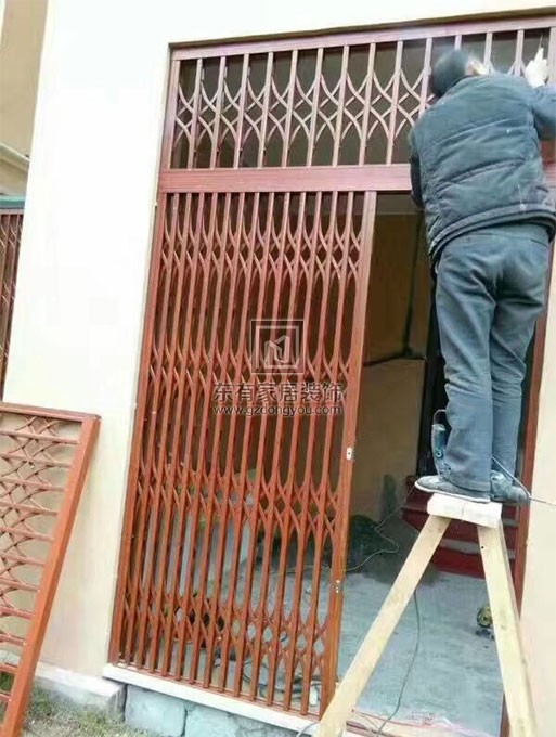鋁合金拉閘廠家實拍 LG-085