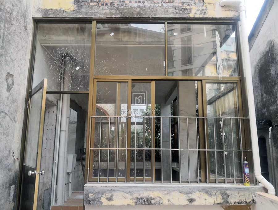 雅居樂富春山居全屋項目、鋁合金窗紗一體門窗、推拉門、隱形防盜網