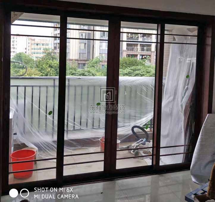 中海馨園雙色斷橋門窗全屋項目實拍