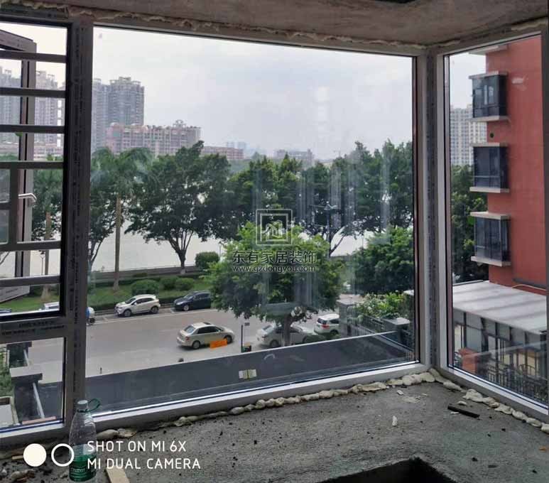 中海馨園雙色斷橋門窗全屋項目實拍