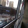 重型斷橋雙色平開窗（內(nèi)白，外木）