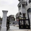 廣州花都別墅全屋鋁合金重型玻璃雨棚，鋁合金窗安裝實拍