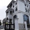 廣州花都別墅全屋鋁合金重型玻璃雨棚，鋁合金窗安裝實拍