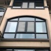 廣州花都別墅全屋鋁合金重型玻璃雨棚，鋁合金窗安裝實拍