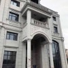 廣州花都別墅全屋鋁合金重型玻璃雨棚，鋁合金窗安裝實拍