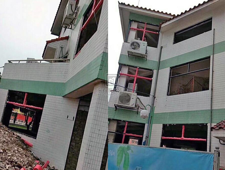碧桂園鳳凰城全屋外灰內木紋斷橋窗紗一體門窗系列