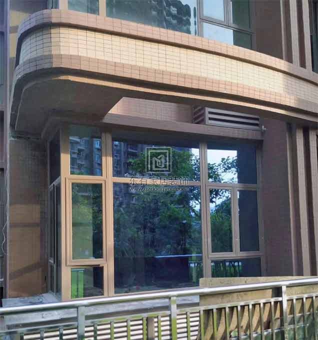 富春山居陽臺斷橋隔音門窗