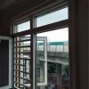 鋁合金斷橋窗紗一體白色平開窗