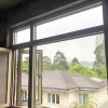 鋁合金斷橋窗紗一體白色平開窗