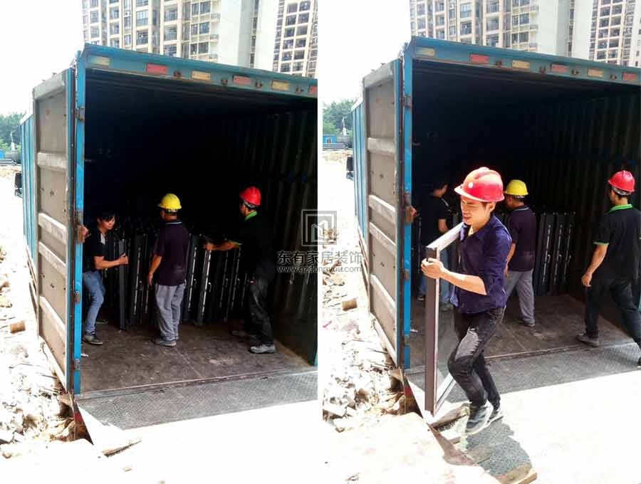 萬科天鵝灣左斷橋窗紗一體全屋門窗項目