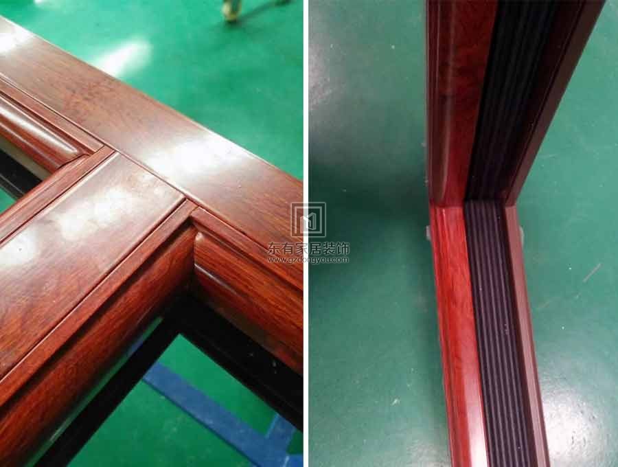 萬科天鵝灣左斷橋窗紗一體全屋門窗項目