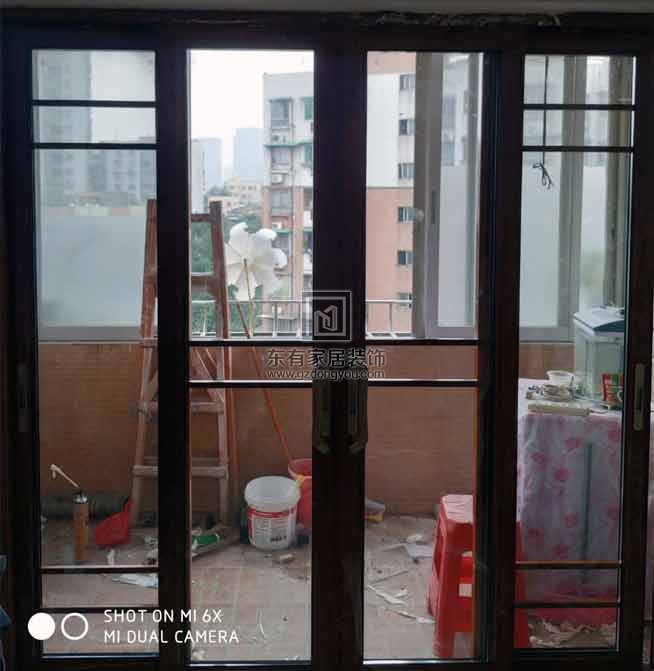 萬科天鵝灣左斷橋窗紗一體全屋門窗項目