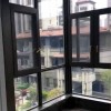 電動蜂巢遮陽簾-鋁合金封陽臺