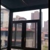 電動蜂巢遮陽簾-鋁合金封陽臺