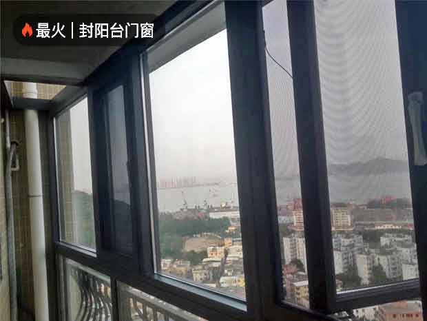 佛山中信·金沙水岸斷橋紗窗一體門窗及重型推拉門案例，高檔小區首選