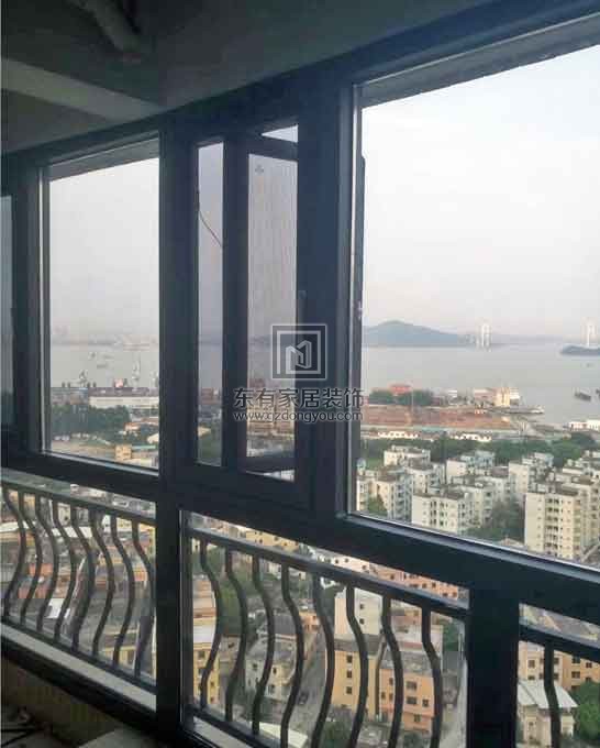 佛山中信·金沙水岸斷橋紗窗一體門窗及重型推拉門案例，高檔小區(qū)首選
