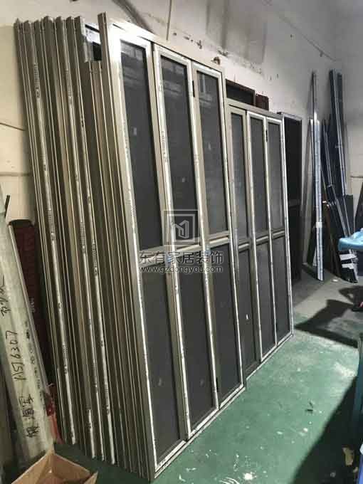 佛山中信·金沙水岸斷橋紗窗一體門窗及重型推拉門案例，高檔小區(qū)首選