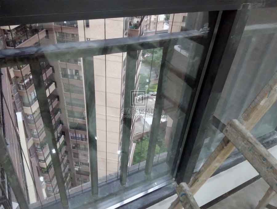 鋁合金封窗、窗前護欄、隱形防盜網