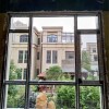 廣州花都區保利高爾夫郡別墅窗紗一體平開窗安裝實拍