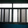 廣州花都區保利高爾夫郡別墅窗紗一體平開窗安裝實拍