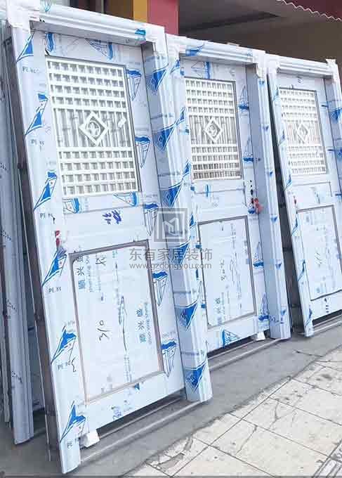 中山金色家園三期不銹鋼防盜門 DM-029