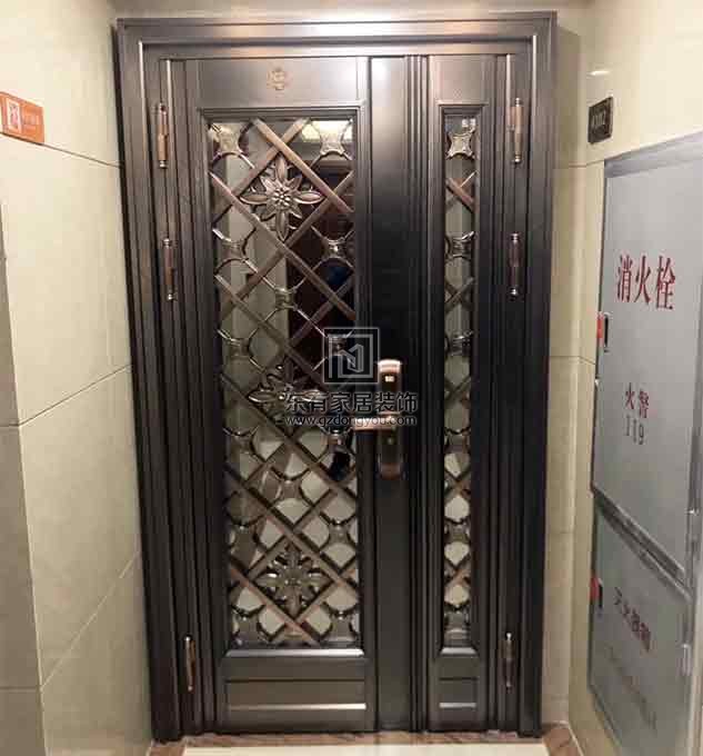 中山金色家園三期不銹鋼防盜門 DM-029