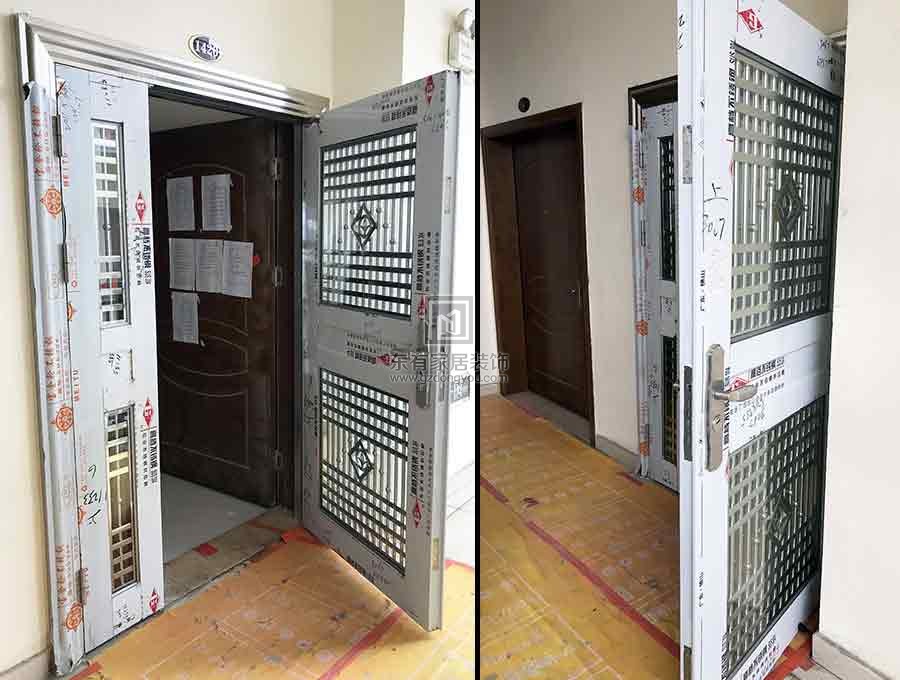 中山金色家園三期不銹鋼防盜門 DM-029