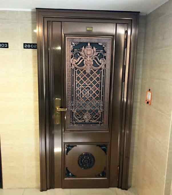 中山金色家園三期不銹鋼防盜門 DM-029