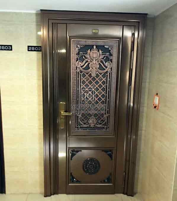 中山金色家園三期不銹鋼防盜門 DM-029