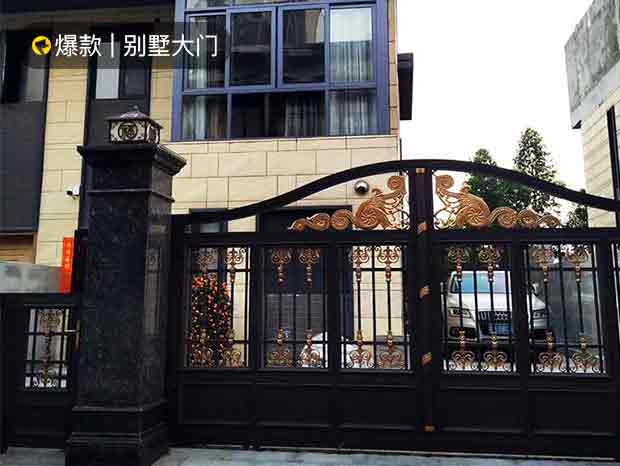 豪華別墅大門與圍墻欄桿 DM-025