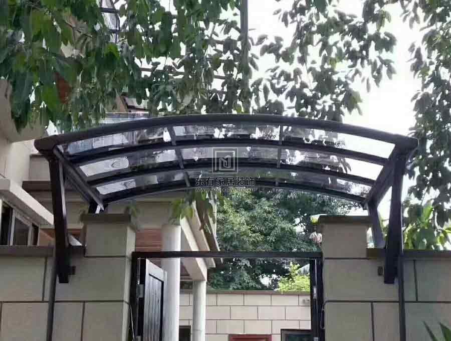 別墅鋁合金陽光板雨棚