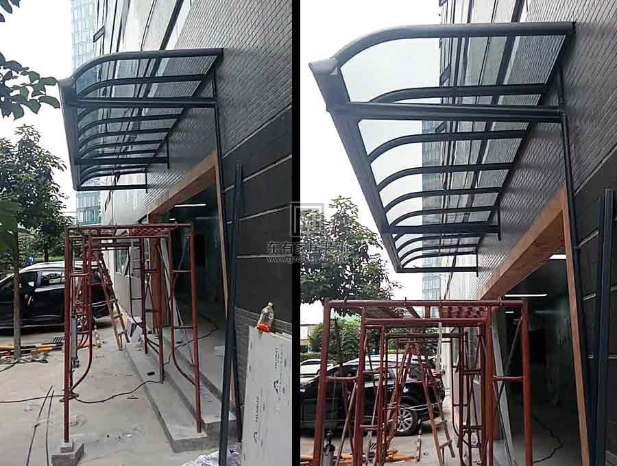 鋁合金陽光板雨棚