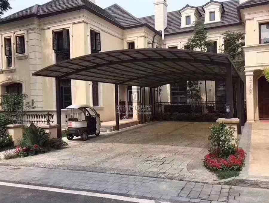 鋁合金陽光板雨棚