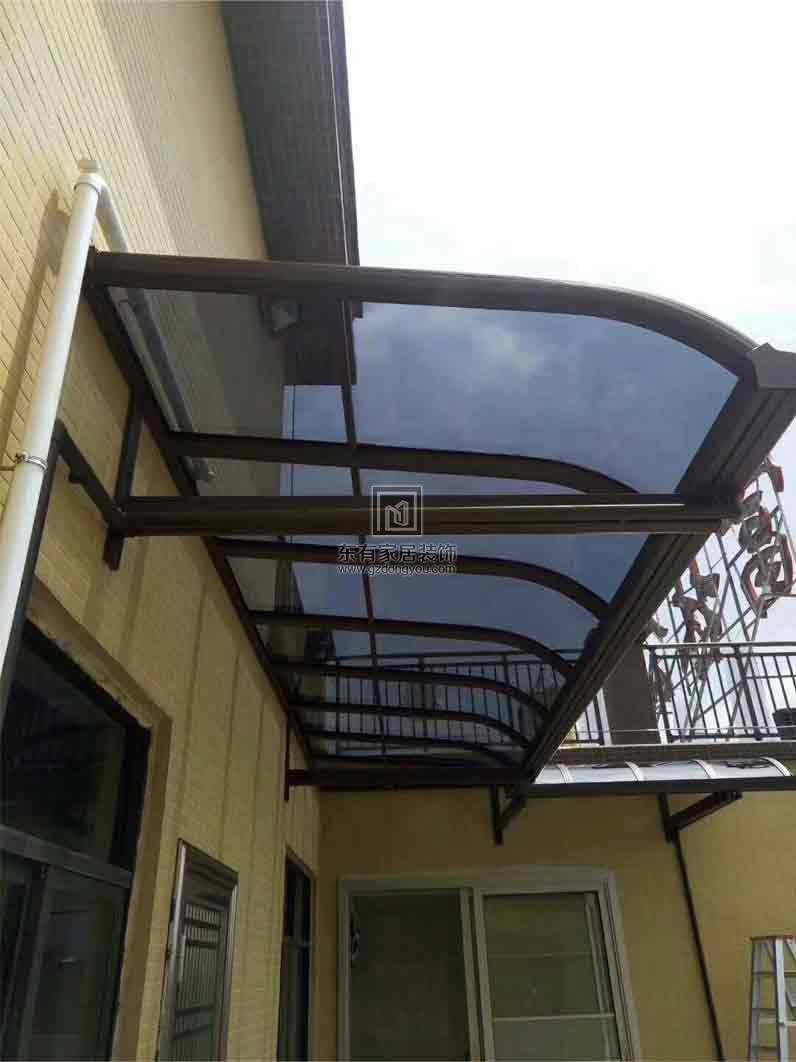 鋁合金陽光板雨棚