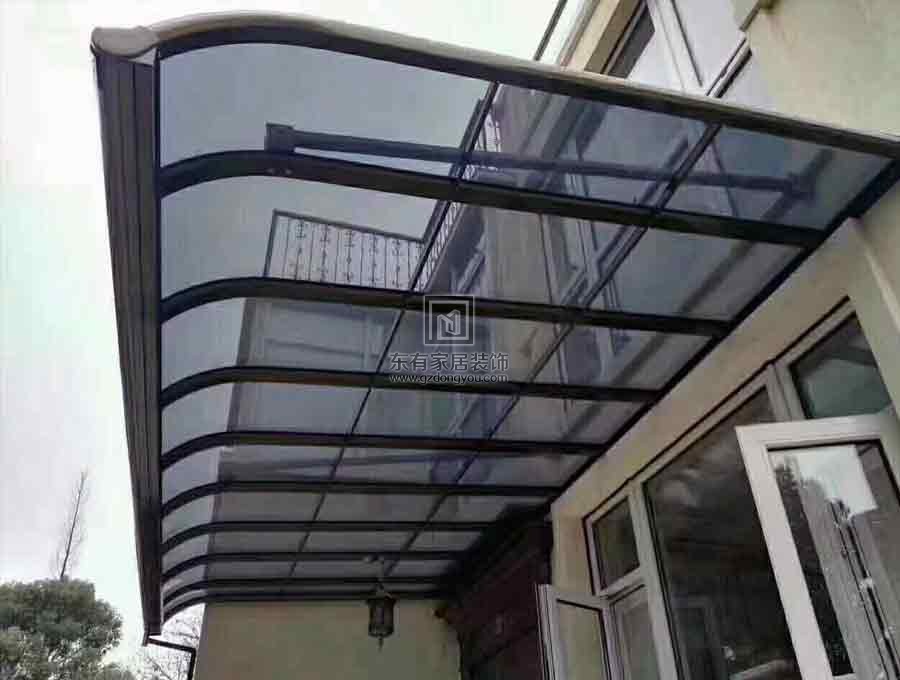鋁合金陽光板雨棚