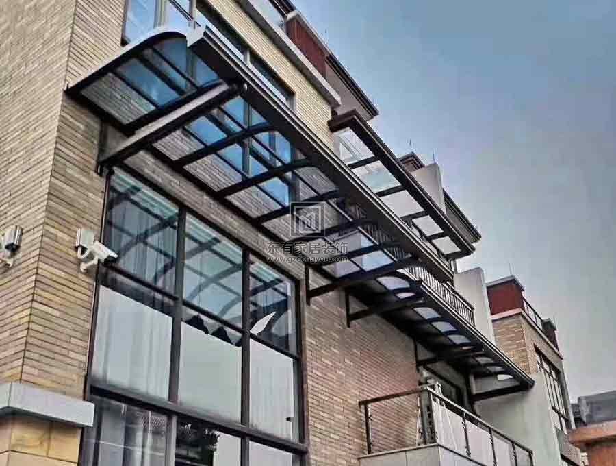 鋁合金陽光板雨棚
