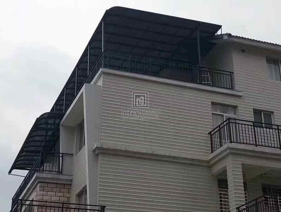 鋁合金陽光板雨棚