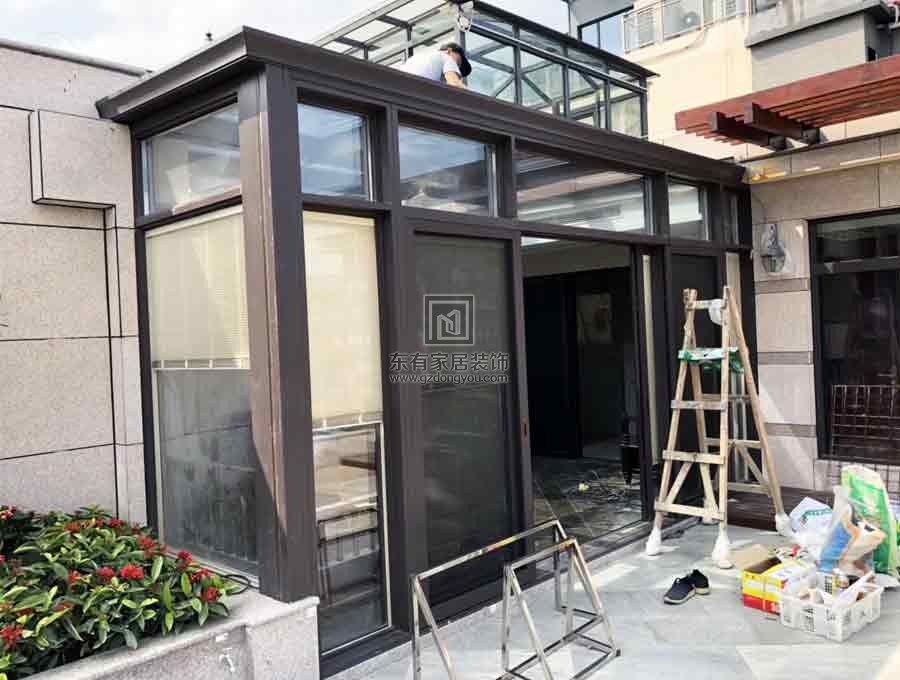 全屋鋁合金斷橋系列、門窗、玻璃雨棚、陽光房