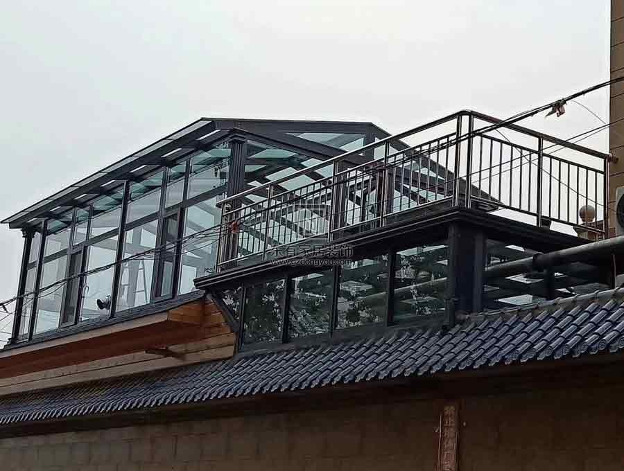 新塘新世界花園陽光房、鋁合金雨棚、陽光板雨棚