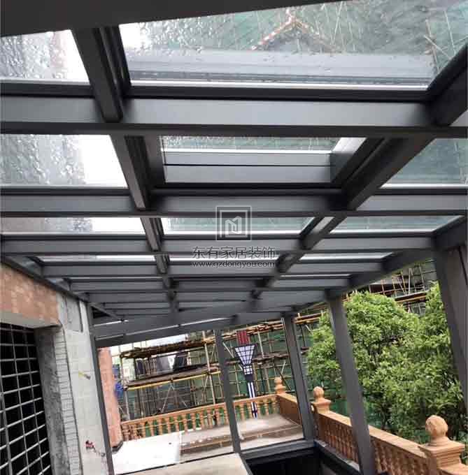 新塘新世界花園陽光房、鋁合金雨棚、陽光板雨棚