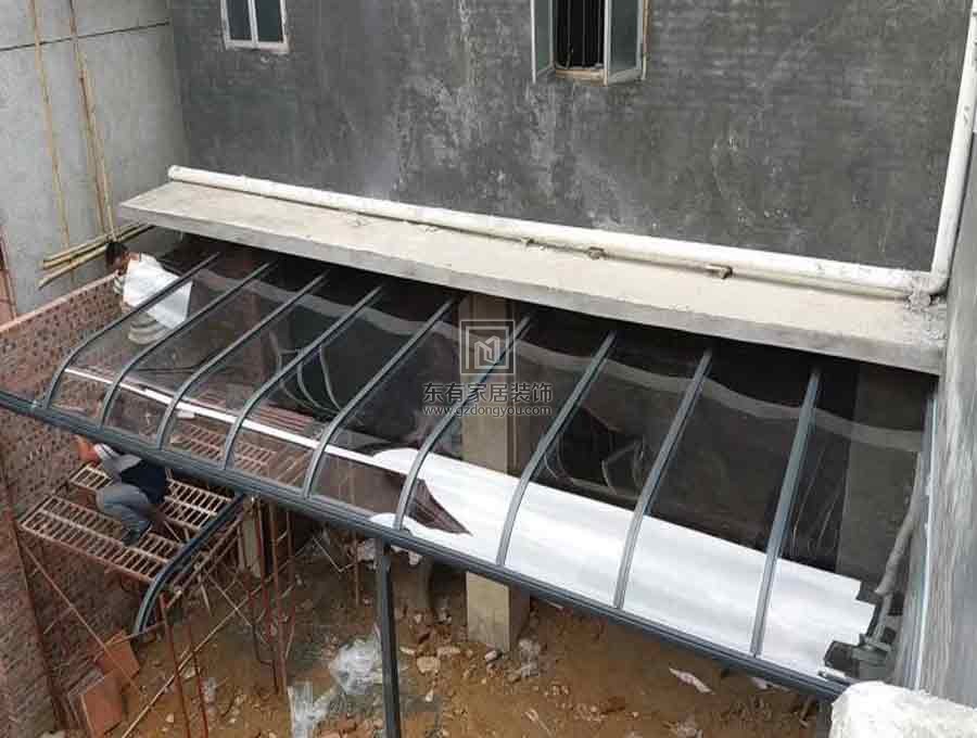 新塘新世界花園陽光房、鋁合金雨棚、陽光板雨棚