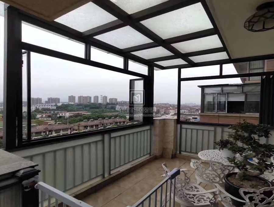 全屋封陽臺門窗陽光房