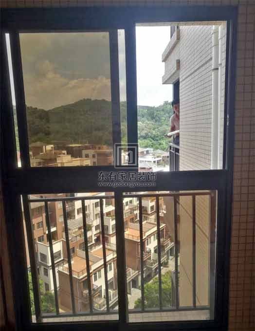 華海御海山莊入戶花園生活大陽臺門窗及推拉門