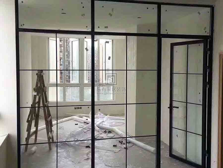 辦公室鋁合金百葉隔斷門
