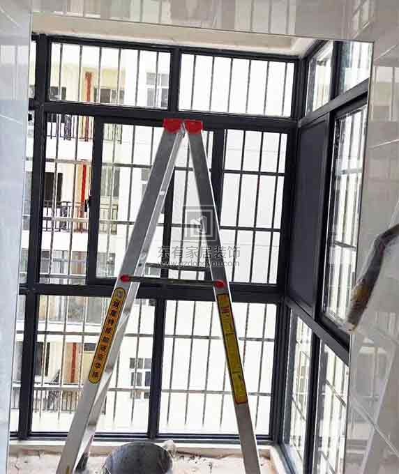 廚房鋁合金隔斷、推拉門案例實拍