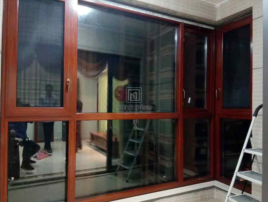 廚房鋁合金隔斷、推拉門案例實拍