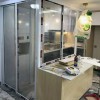荔灣區廣鋼金融街全屋鋁合金門窗-開放式廚房隔斷