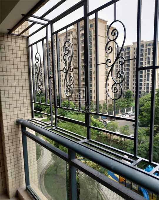 鳳凰城碧桂園鋁合金窗花、碧云紗窗全屋定制