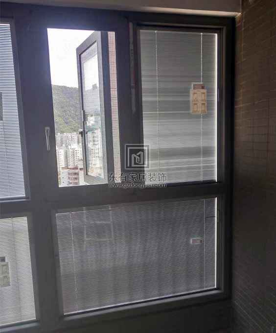 華樂路華樂大廈雅居百葉陽臺門窗私人訂制