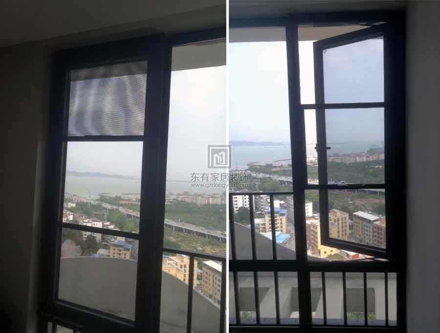 時代南沙封陽臺，紗窗，紗門安裝